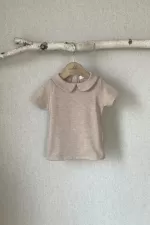 ISABELLA TEE melange beige 