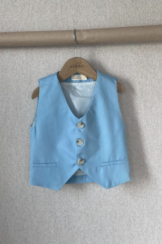 ALBERT waistcoat DENIM 