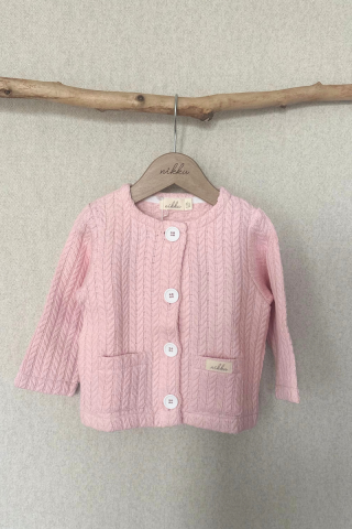 DIONIS cardigan light pink 