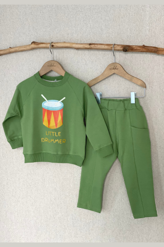 DRUMMER sweatshirt GREEN 