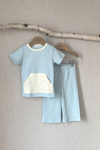 LULLABY PIDŽAMA svetlo plava 