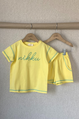 NIKKU shorts YELLOW 