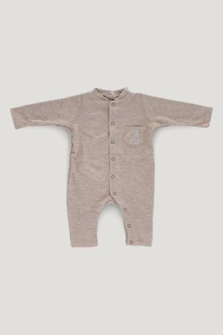 ZEN SLEEPSUIT melange beige 