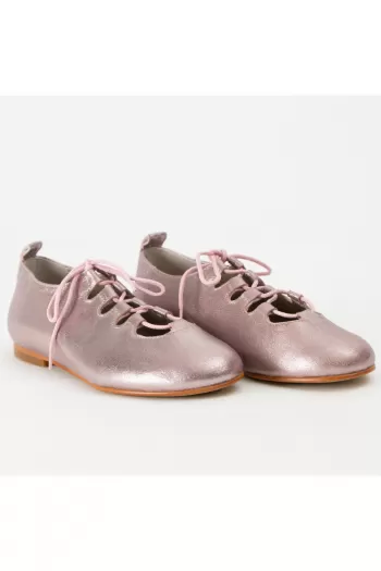 CISNE metallic pink shoes 