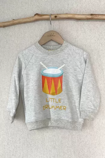 DRUMMER sweatshirt GREY 