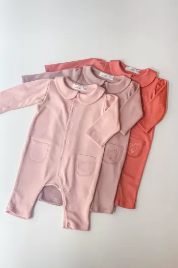 ELA SLEEPSUIT light rose 