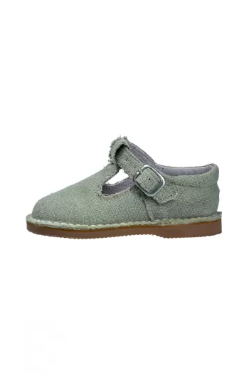 LUANCO SHOES natural light green 