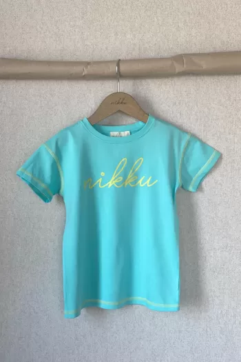 NIKKU t-shirt BLUE 