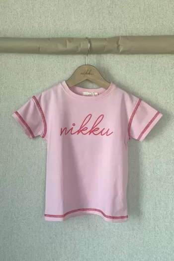 NIKKU t-shirt PINK 