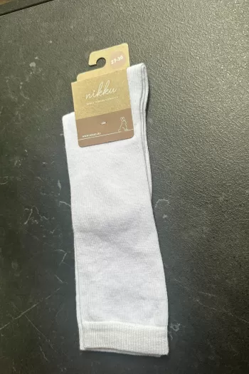 Dokolenice white soft 
