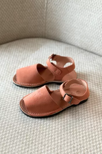 TOCOTO vintage leather sandals APRICOT 