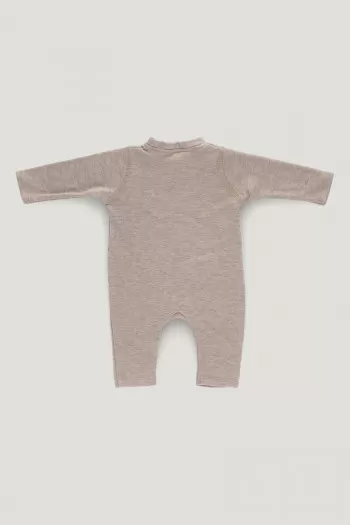 ZEN SLEEPSUIT melange beige 