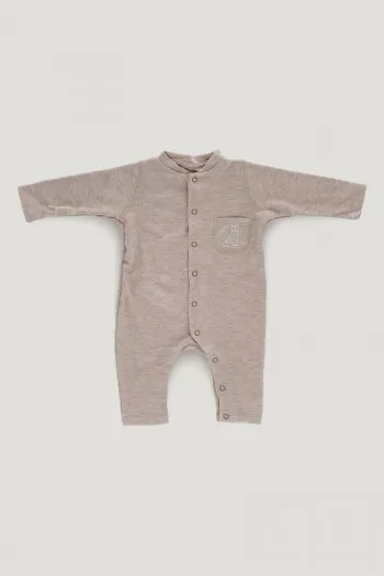 ZEN SLEEPSUIT melange beige 