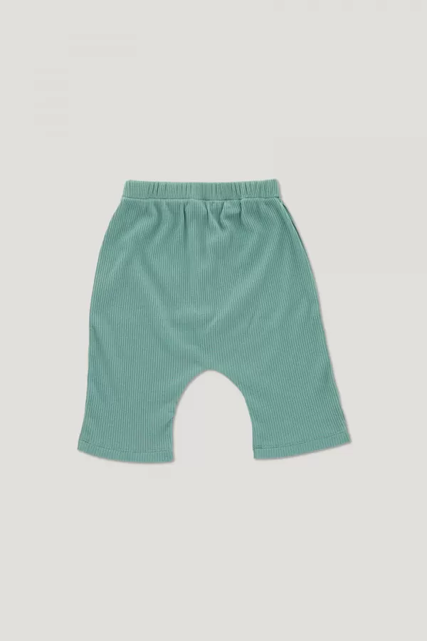 ARCHIE ribbed shorts mineral 