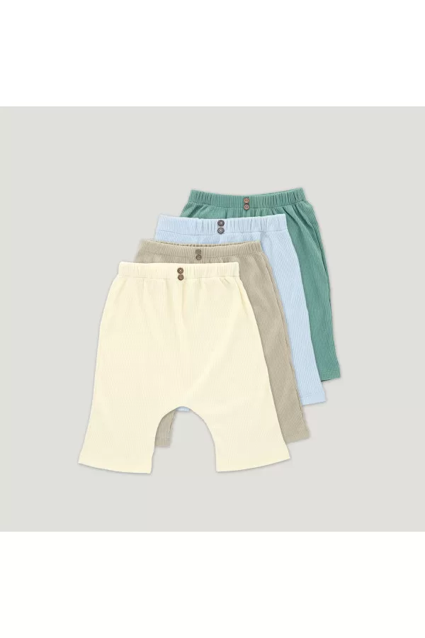 ARCHIE ribbed shorts mineral 