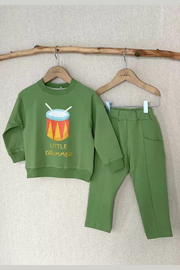 DRUMMER sweatpants GREEN 