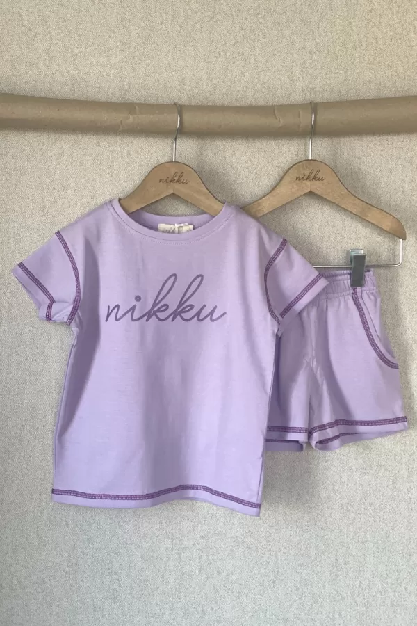 NIKKU t-shirt LILAS 