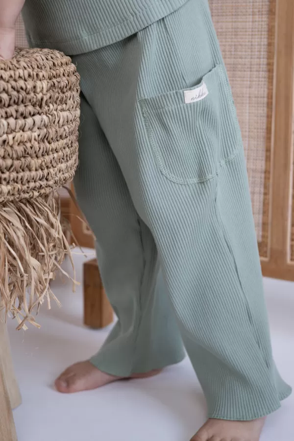 TOMI pantalone green 