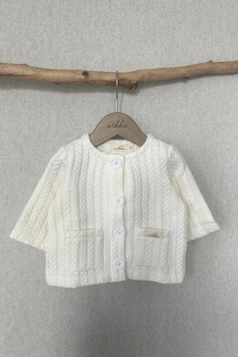 DIONIS cardigan white 