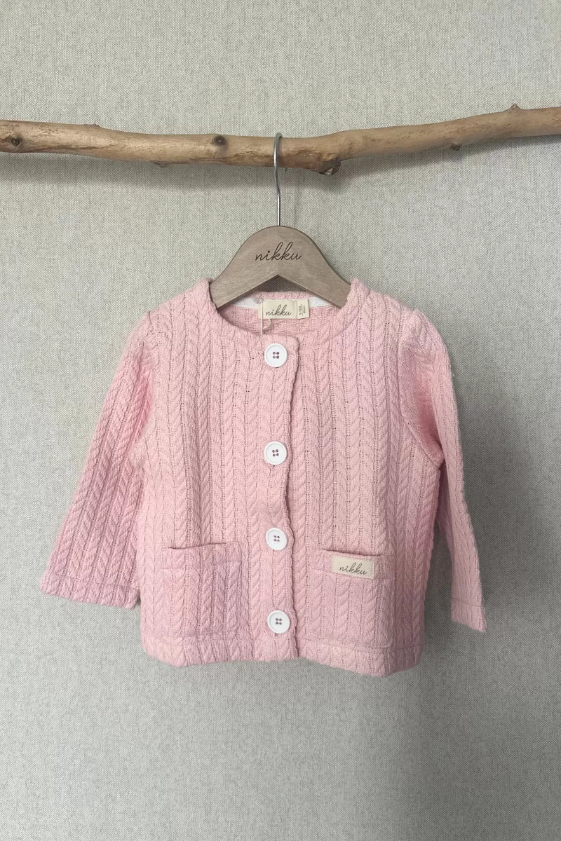 DIONIS cardigan light pink 