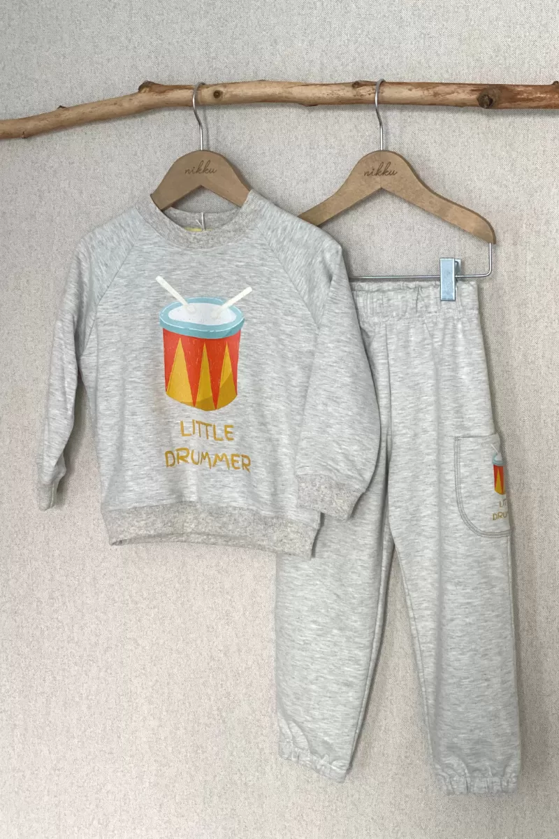 DRUMMER sweatshirt GREY 