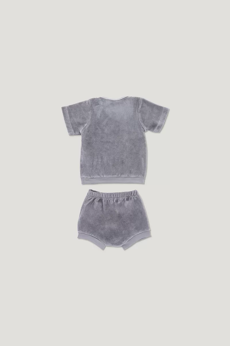 MOGLI BABY TOP gray 