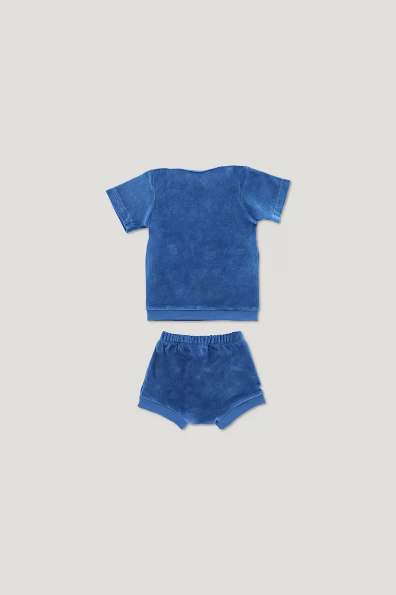 MOGLI BABY SHORTS blue 