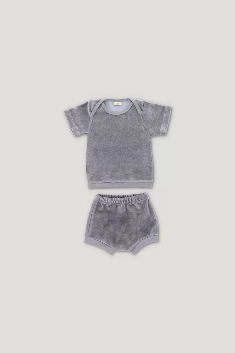 MOGLI BABY SHORTS gray 