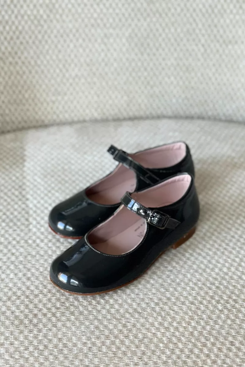 LMDI leather shoes dark grey 